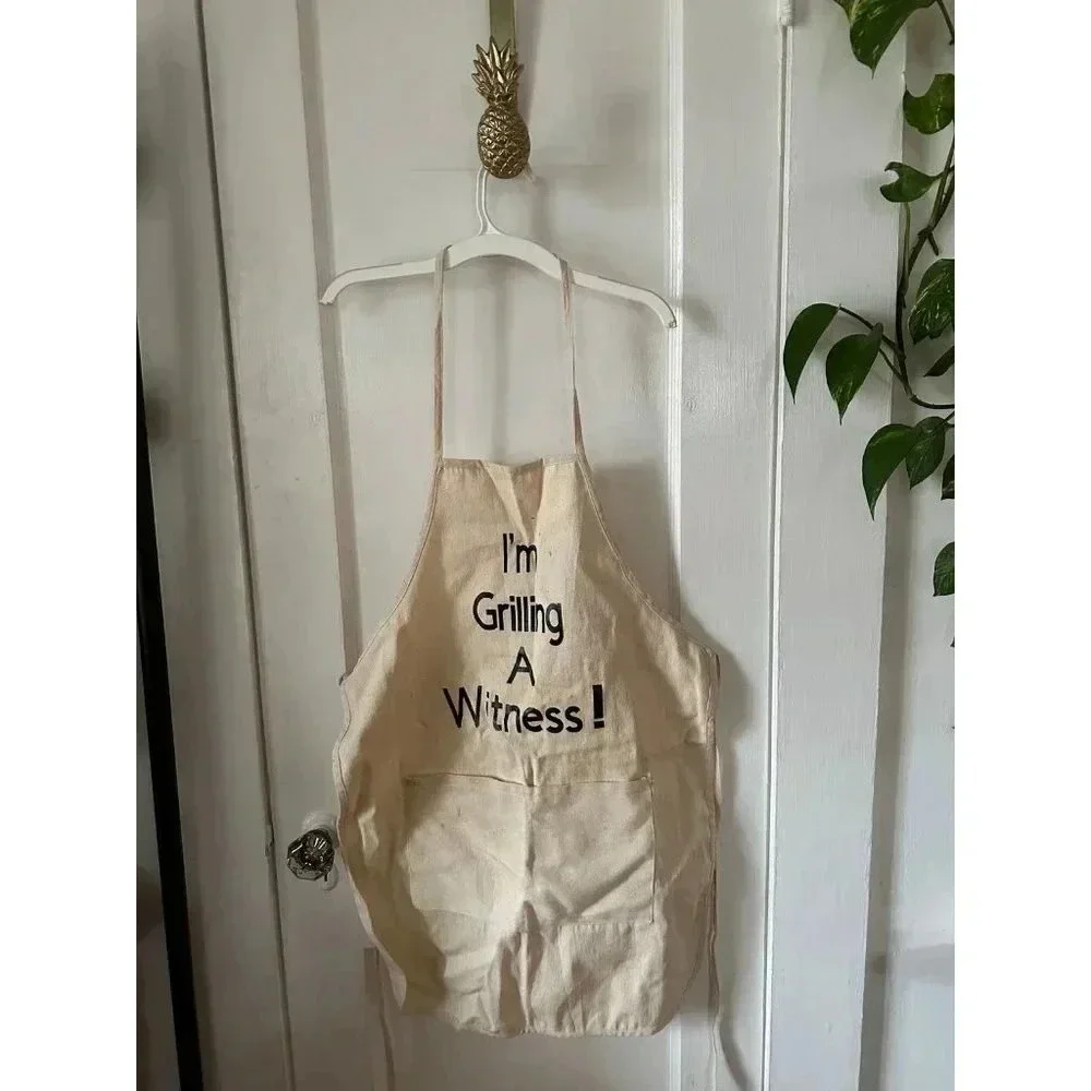 I’m Grilling a Witness Apron